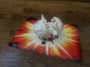 Bakugan Battle Brawlers HYNOID HAOS WHITE PEARL 510G RARE BC - Picture 1 of 13