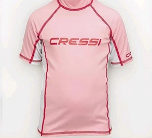 Camiseta Cressi Talla 6-7 Años Niñas Rashguard con 50+ Protección Solar UV - Rosa - Imagen 1 de 3