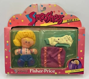 SMOOSHEES, Poupée "chiffon" Tracy Trekking - FISHER PRICE 7205 - 1988 - Neuf - Imagen 1 de 8