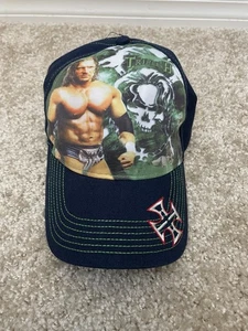 Vintage WWE Triple H Wrestling Mütze Navy verstellbar One Size - Bild 1 von 6