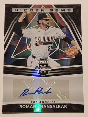 2022 Panini Elite Extra Edition Hidden Gems Roman Phansalkar # HG-RP  - Image 1 of 2