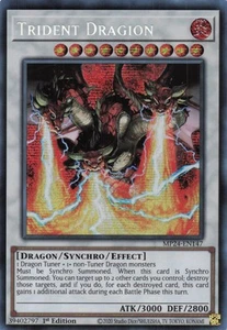 Yugioh MP24-EN147 - Trident Dragion - Secreto Raro - Imagen 1 de 1
