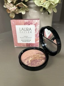 Laura Geller Baked Blush N Brighten DUO Ethereal Rose Satin Subtle Berry - Bild 1 von 5