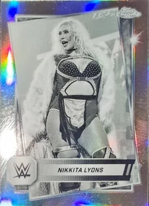 2025 Topps Chrome WWE - Nikkita Lyons #171 Sepia Refractor - Bild 1 von 2