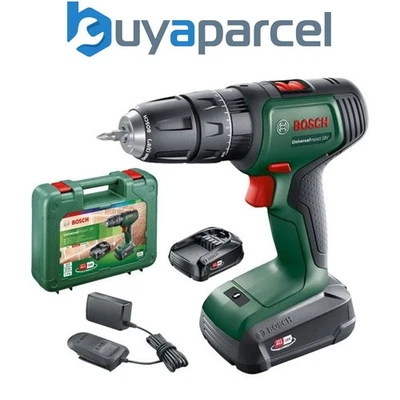 Bosch UniversalImpact 18v Cordless Combi Hammer Drill Power4ALL - 2 x 1.5ah - Image 1 of 4