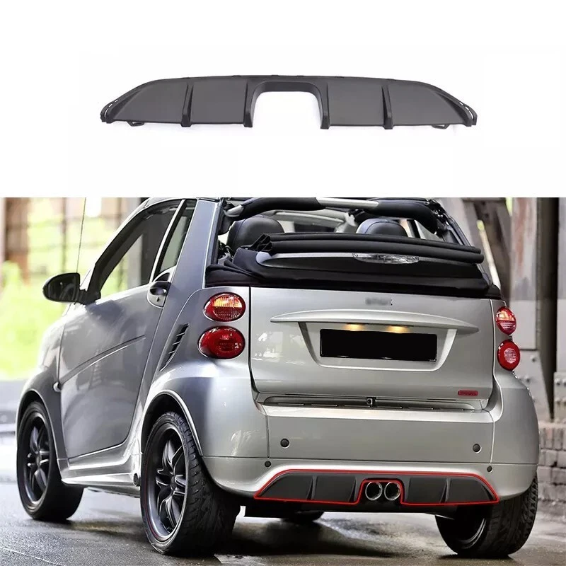 Body kit rear bumper diffuser Lip fit for Smart fortwo W451 2012-2014 - Image 1 of 4