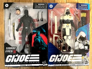 Modellino GI Joe serie classificata Snake Eyes & Arctic Mission Storm Shadow - Foto 1 di 2