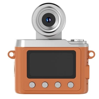 Retro Style Thumb Camera with Flip Lens Compact and Portable HD Video Recorder - Image 1 of 4