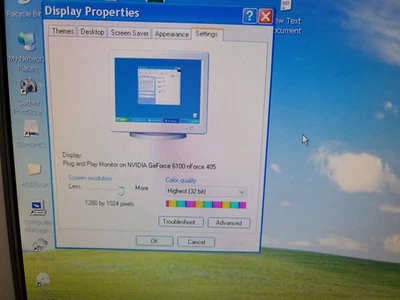 eMachines E17T4 TFT LCD Monitor 17" w/ Cables - Tested w/ Pictures  - Image 1 of 4