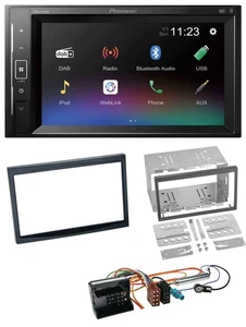 Pioneer DAB MP3 2DIN Bluetooth USB Autoradio für Peugeot 207 307 Expert Partner - Bild 1 von 8