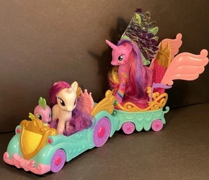 My Little Pony Princess Celebration Parade Cars Twilight Sparkle & Rarity MLP - Picture 1 of 24