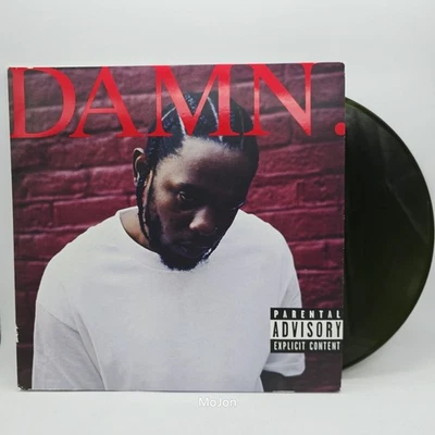 *Damn by Kendrick Lamar 2-LP Vinyl, UME) Olive Green Vinyl Limited Ed — 第 1/4 张图片