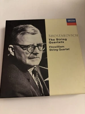 Shostakovich The String Quartets Fitzwilliam String Quartet (Decca 1998) 6 Disc Foto 1 de 4