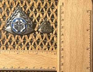 Insignia de la Fuerza Aérea Escuela Militar Secundaria Técnica Aeronáutica Yugoslava - Imagen 1 de 8