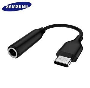 Original USB Type C To 3.5mm Aux Adapter Cable Jack Audio Samsung Huawei Oneplus