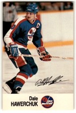 1988-89 Esso NHL All-Star Dale Hawerchuk #NNO Winnipeg Jets