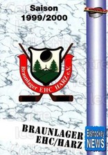 1999-00 German Bundesliga 2 #63 EHC Harz-Braunlage, Checklist