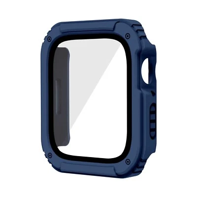 Funda resistente con protector de pantalla para Apple Watch Series 9 8 7 6 5 4 Ultra SE Foto 1 de 4