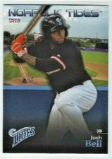 2011 Norfolk Tides (Triple-A Baltimore Orioles) Josh Bell