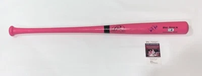 MIGUEL CABRERA SIGNED RAWLINGS PINK BAT DETROIT TIGERS AUTOGRAPHED JSA COA - Image 1 of 2