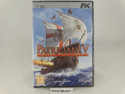PATRICIAN IV IMPERO DEI MARI PATRIZIER 4 PC COMPUTER DVD DISCO NUOVO SIGILLATO - Immagine 1 di 4