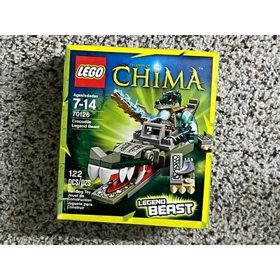 Lego Legends of Chima 70126: Crocodile Legend Beast - Brand New & Factory Sealed - Image 1 of 2
