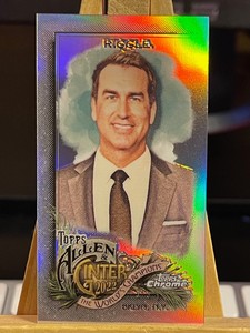 2022 Topps Allen & Ginter Chrome MINI #189 ROB RIGGLE Comedian