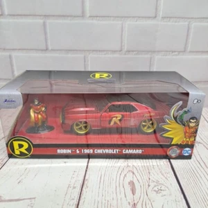 NIB Jada 1:32 Hollywood Rides 1969 Camaro with Robin Figure 33088 - Picture 1 of 7