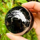 60MM Obsidian Photography Ball Sphere Glass Globe Feng Shui DecorAccessories 