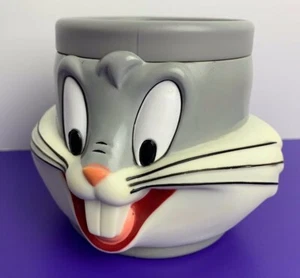 Bugs Bunny Figural Mug 1992 Looney Tunes KFC Plastic - Imagen 1 de 6
