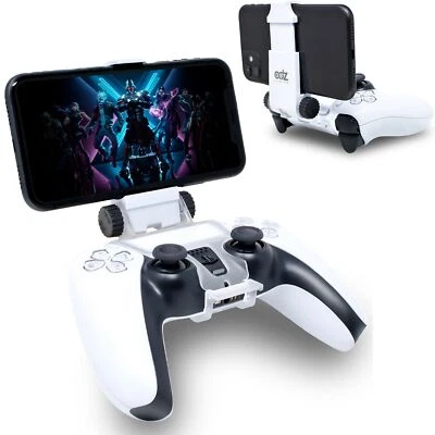 PS5 Controller Phone Mount Clip Clamp Holder Mobile Dualsense PS Remote Play - Image 1 of 4