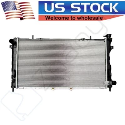 Radiador de aluminio para 01 02 03 04 Dodge Caravan Chrysler Voyager 2.4 L4 CU2312 Foto 1 de 3