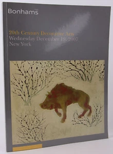 20th Century Decorative Arts, Bonhams Auction Catalog December 19, 2007 New York - Picture 1 of 6