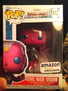 FUNKO POP! MARVEL 1143 CIVIL WAR VISION Amazon  - Picture 1 of 6