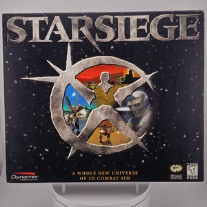 Starsiege: A Whole New Universe of 3D Combat SIM, 1998, Big Box, New & Sealed - Picture 1 of 9
