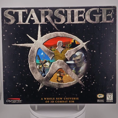Starsiege: A Whole New Universe of 3D Combat SIM, 1998, Big Box, New & Sealed - Image 1 of 4