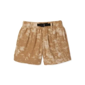 Wonder Nation Boys Light Brown Buckle-Up Shorts Size L 10/12 NEW - Picture 1 of 3