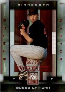 2008 Donruss Elite Extra Edition Status #9 Bobby Lanigan /75