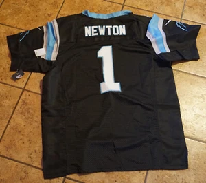 Carolina Panthers Cam Newton Adult size 48 SEWN Nike Jersey - Picture 1 of 3