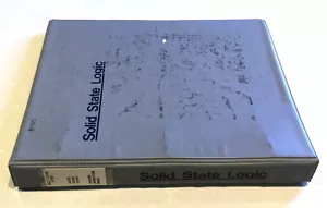 Manual de instrucciones de computadora original 1985 SSL estado sólido lógica serie E E62. MN - Imagen 1 de 1