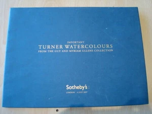 Important Turner Watercolours from Guy and Myriam Ullens Collection Sotheby's - Bild 1 von 1