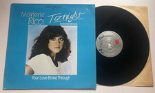 Marlene Ricci Tonight Extended Version 1984 12" Ariola – 601 376 Electronic 