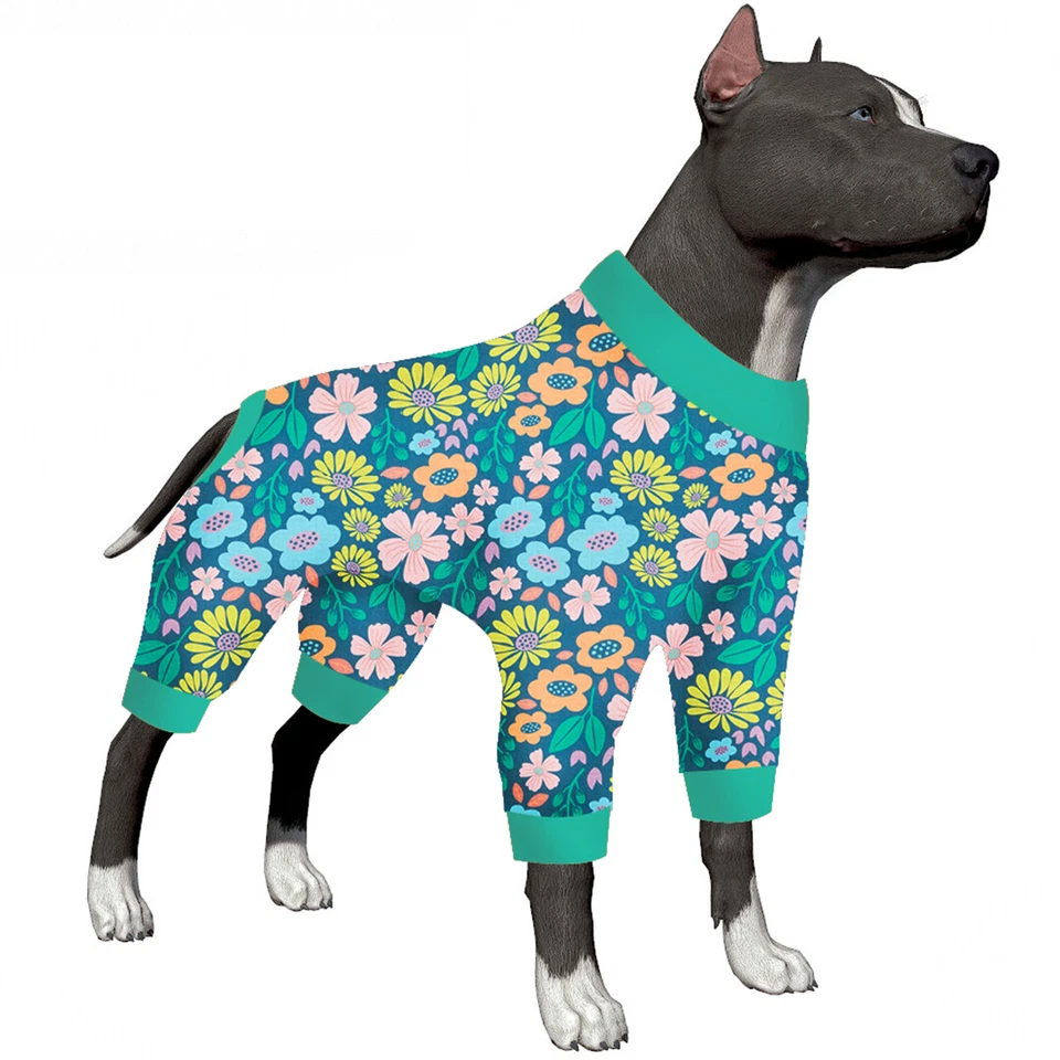 LovinPet Dog Sleepwear Warm Fabric Post-Surgery Recovery Summer for Large Breeds - Image 1 of 4