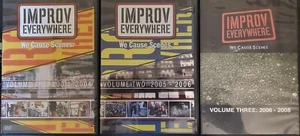 IMPROV Everywhere - We Cause Scenes Volume 1 2 3 (3 DVD Set 2001 - 2008 Comedy) - Picture 1 of 1