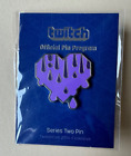 TWITCH / TWITCHCON Bleeding Purple Pin in Original Package Very Rare. New.
