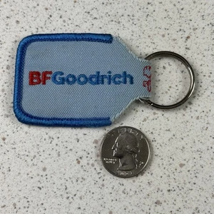 B.F. Goodrich USA Loves T/A Tires Vintage Fabric Keychain Key Ring #54048 - Picture 1 of 2