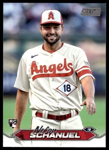 2024 Topps Stadium Club Nolan Schanuel #42 Rookie Card Los Angeles Angels - Bild 1 von 2