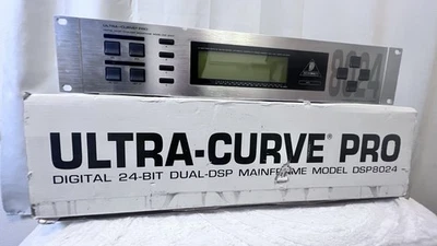 Behringer Ultra-Curve Pro DSP8024 Digital 24-bit Dual-DSP Mainframe EQ/RTA - Image 1 of 3
