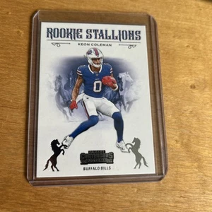 2024 Contenders Football - Keon Coleman Rookie Stallions (RC) #19 - Bills - Imagen 1 de 3