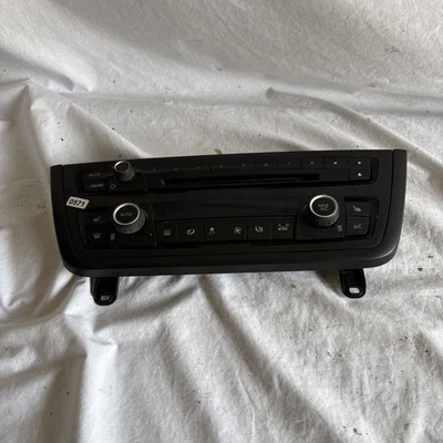12-16 BMW SERIES 3 4 RADIO AUDIO HVAC A/C CLIMATE CONTROL PANEL UNIT OEM - Image 1 of 4